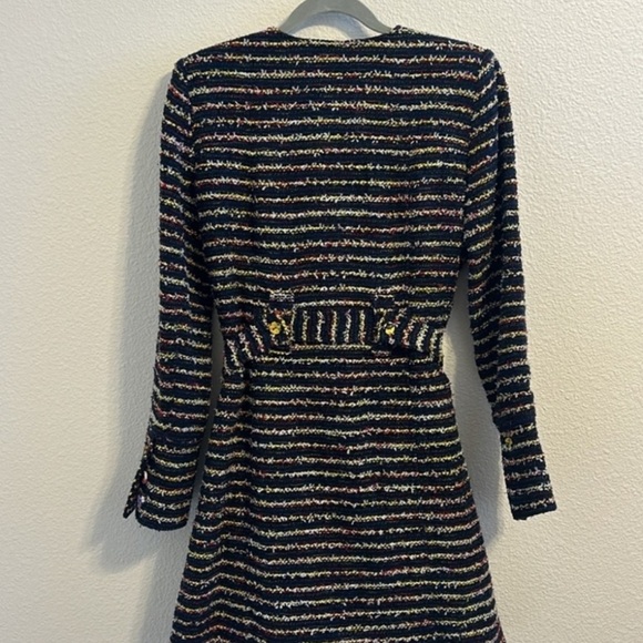 CAbi Navy Multicolor Knit Dress - Picture 5 of 12